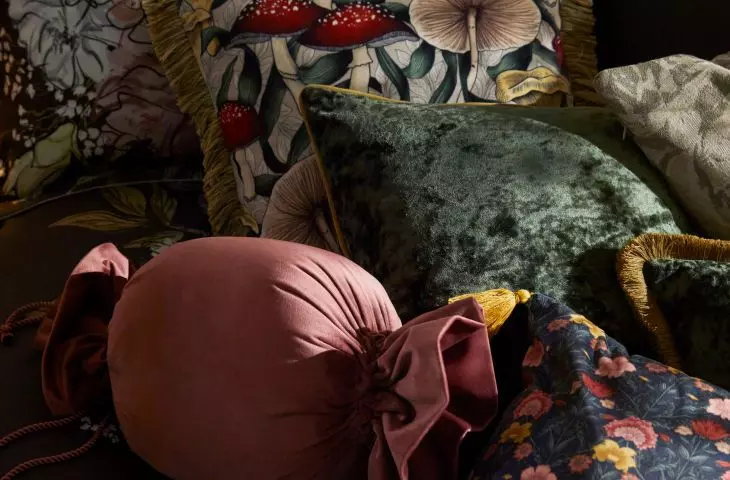 Add decorative pillows