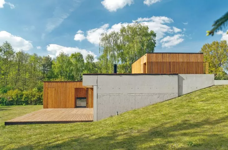 Single-family house JRv2, proj.: studio de.materia