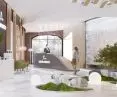 Design of a resort in Jastrzębie-Zdrój, entrance area