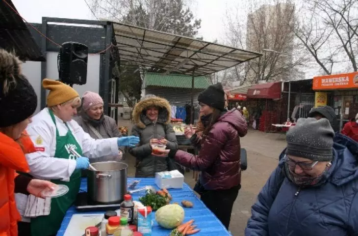 Refreshments made from rescued products