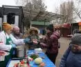 Poczęstunek wykonany z uratowanych produktów