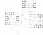 Plan of the housing unit complex, type B