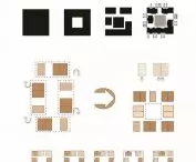 Typology of a unit consisting of rooms