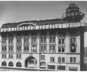 Przebudowa hotelu przez Niemców w 1940 roku