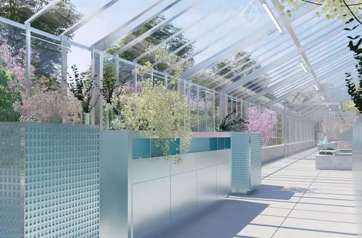 The space of the florist zone
