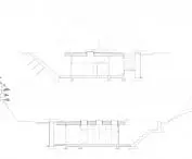 Cross sections of the shelter