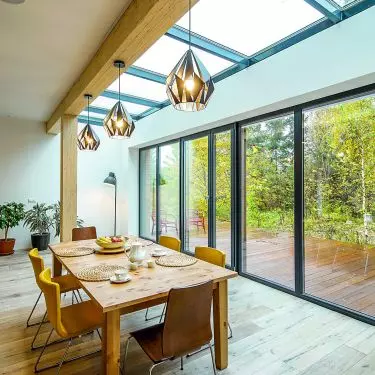 Passive house interior