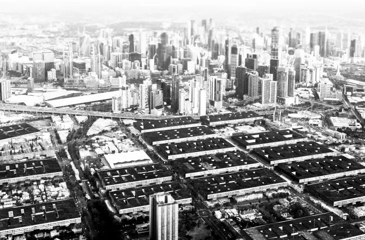 Widok na Melbourne wraz z proponowanymi obiektami
