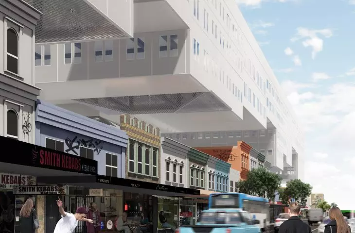 The project is a way to densify the city center
