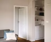 The living area of a Poznan apartment