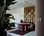 widok na jadalnię i salon