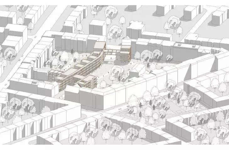 The proposed facility could be built on Krzywa Street in Wroclaw