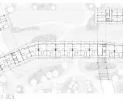 Floor plan of the designed buildings