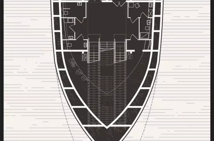 sub-deck projection