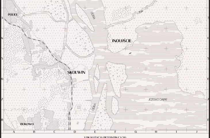 location of the ship