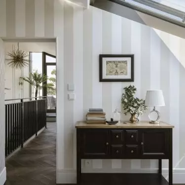 Living room on the first floor