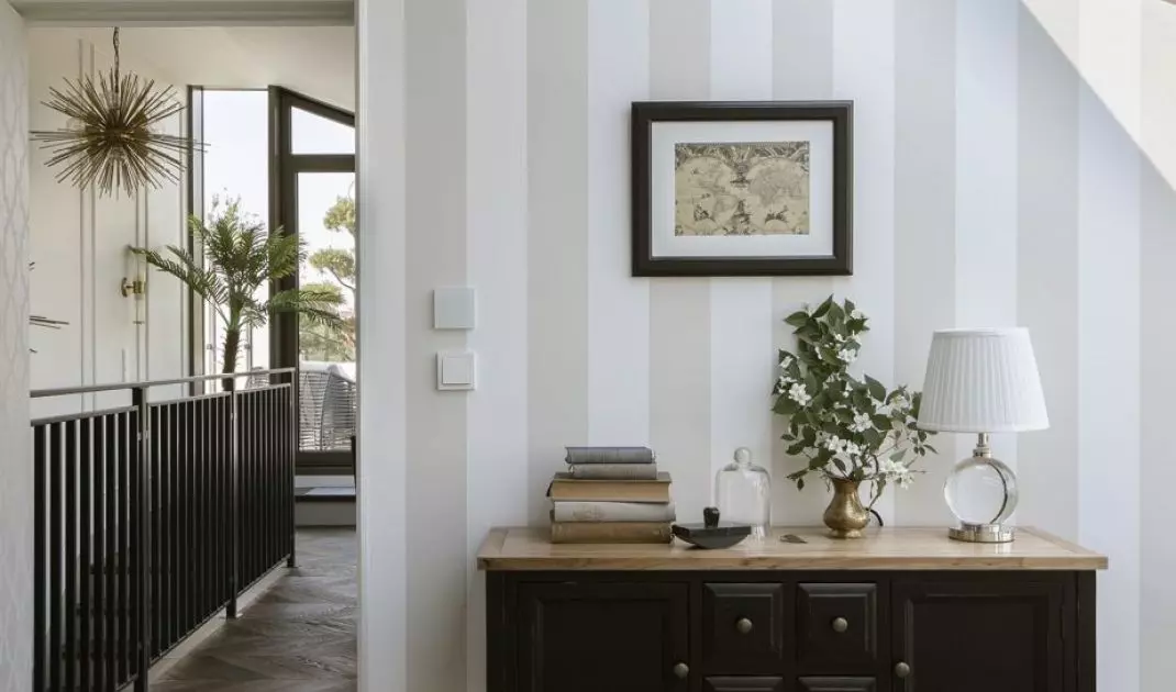 Living room on the first floor