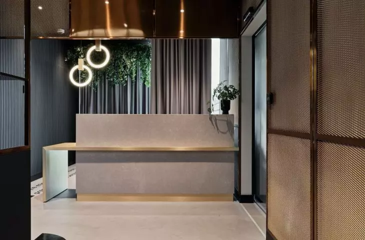 One of the spaces of the aparthotel 