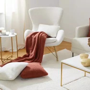 Teddy fur armchair
