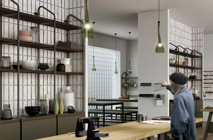 Interior of the workshop