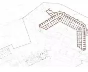 Adaptation of Fort St. James in Toruń, plan of level +1
