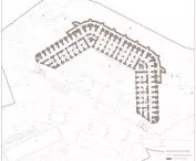 Adaptation of Fort St. James in Toruń, projection of level +2