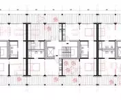 a fragment of the projection of the new part