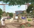 Sensory gardens consist of pots and flowerbeds adapted to work comfortably