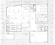 Plan of level 0 of the Dialogue Center