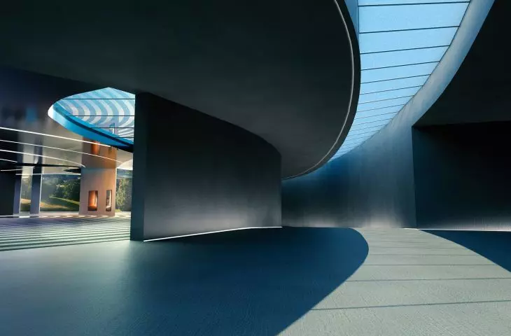 Art activity space, lobby