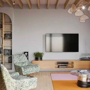 Choose furniture with an interesting form