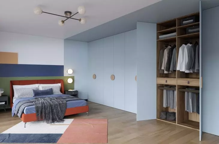 Smooth surfaces provide the perfect backdrop for the rest of the styling