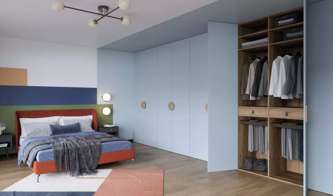 Smooth surfaces provide the perfect backdrop for the rest of the styling