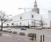 powstający budynek Muzeum Sztuki Nowoczesnej w Warszawie, proj.: Thomas Phifer and Partners
