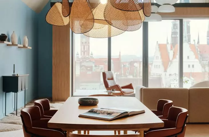view from the dining room