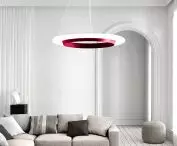 Lampa Sizzano  w kolorze roku 2023 – Viva Magenta
