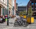 The pots were used in the New Square. Such a solution is to appear in Krakow's market square