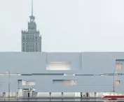 powstający budynek Muzeum Sztuki Nowoczesnej w Warszawie, proj.: Thomas Phifer and Partners