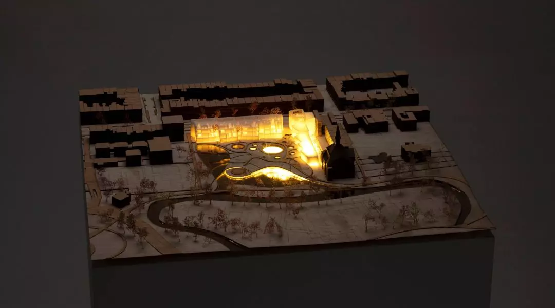 Wyróżnienie (ex aequo), proj.: „Healing House”
