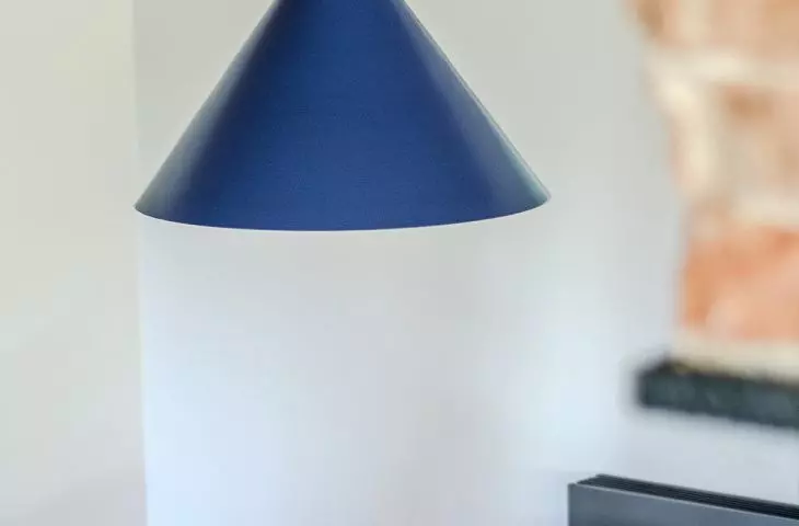 Conical pendant lamps by Ardant