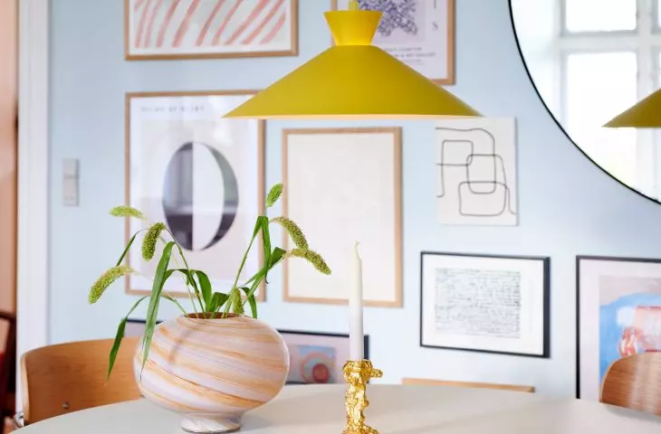 Conical pendant lamps by Ardant