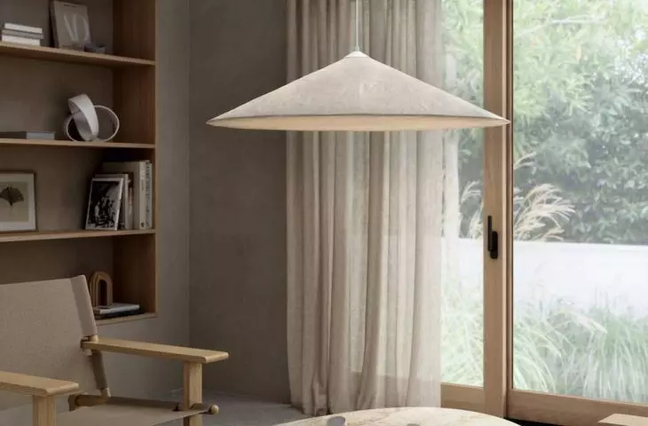 Conical pendant lamps by Ardant
