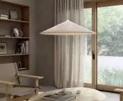 Conical pendant lamps by Ardant