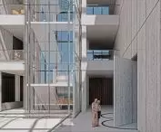 Projekt Centrum badań nad zmianami klimatu, foyer