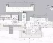 Projekt Centrum badań, rzut poziomu -2