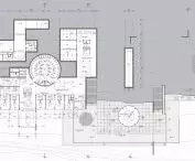 Projekt Centrum badań, rzut poziomu -4
