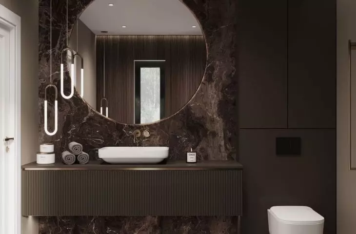Bathroom next to the bedroom