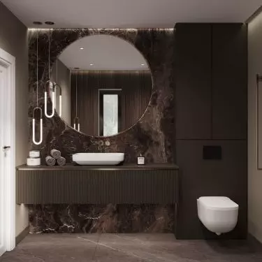 Bathroom next to the bedroom