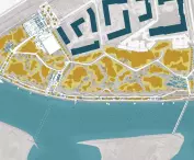 Plan of the park - competition project