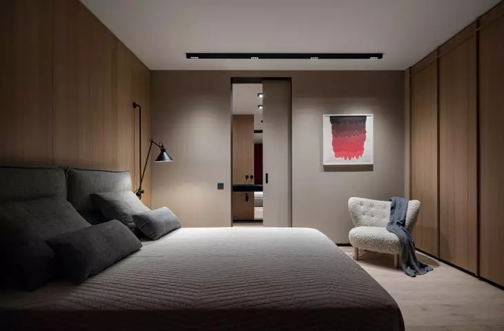 Atmospheric lighting creates a relaxing mood